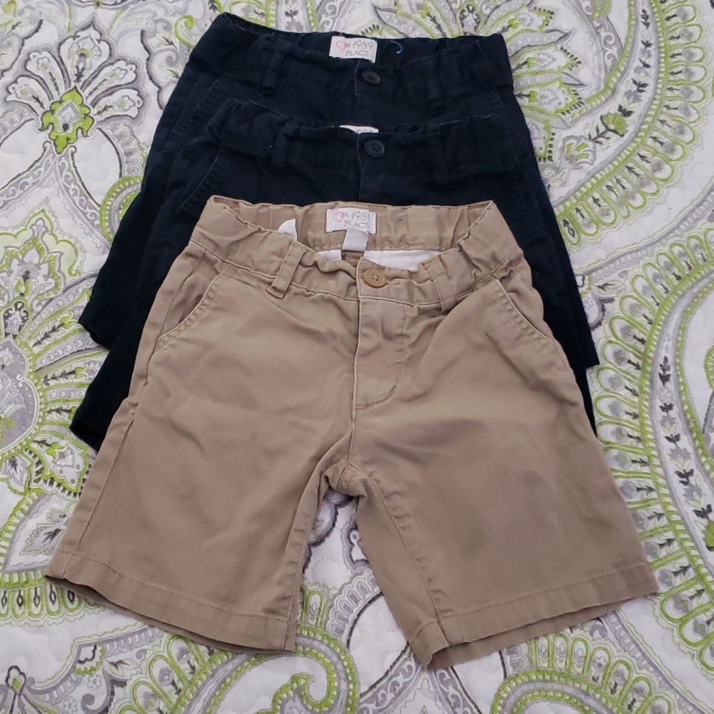 Lot of 3 Children's Place Bermuda uniform shorts